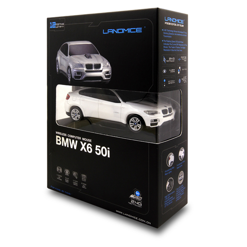 LANDMICE BMW X6 50i WHITE